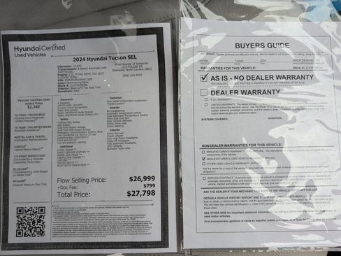 Certified 2024 Hyundai Tucson SEL w/ Convenience Package AWD/4WD image 33