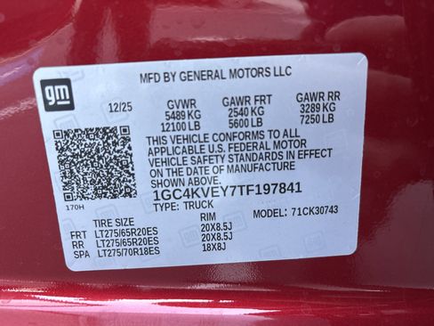 New 2026 Chevrolet Silverado 3500 High Country w/ Technology Package image 31