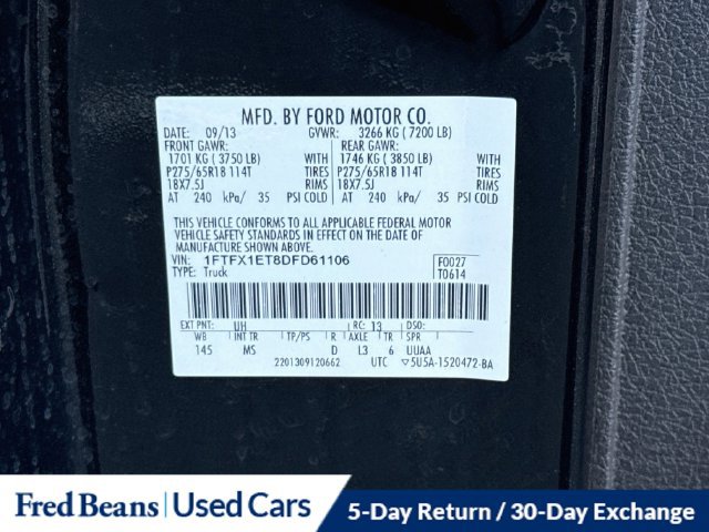 Used 2013 Ford F150 XLT w/ Luxury Equipment Group AWD/4WD image 32