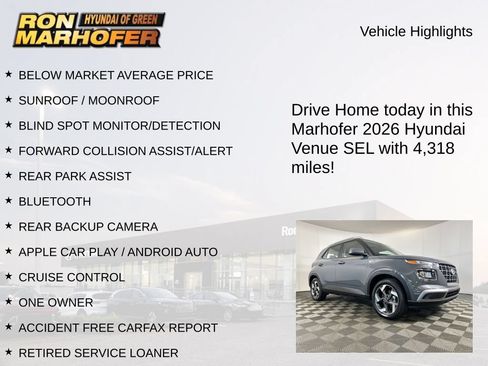 Used 2026 Hyundai Venue SEL FWD image 15