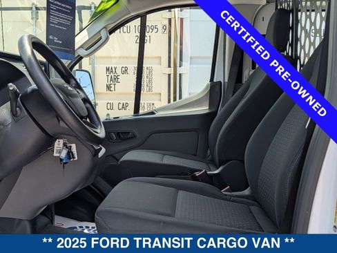 Certified 2025 Ford Transit 250 Low Roof w/ Exterior Upgrade Package RWD image 19