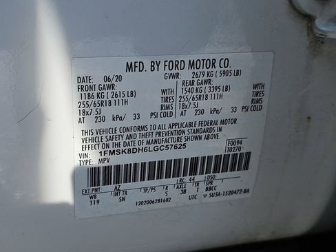 Used 2020 Ford Explorer XLT w/ Equipment Group 202A image 31