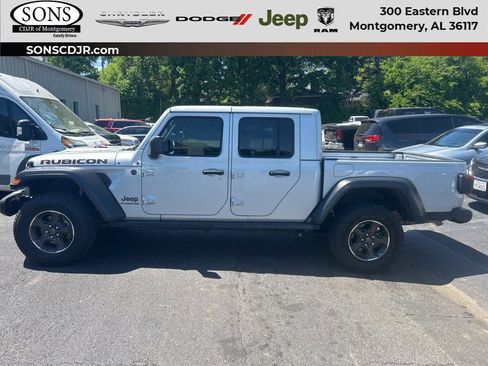 Used 2022 Jeep Gladiator Rubicon w/ LED Lighting Group image 1