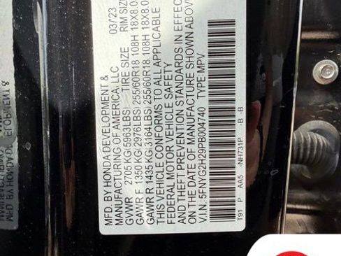 Used 2023 Honda Pilot LX image 33