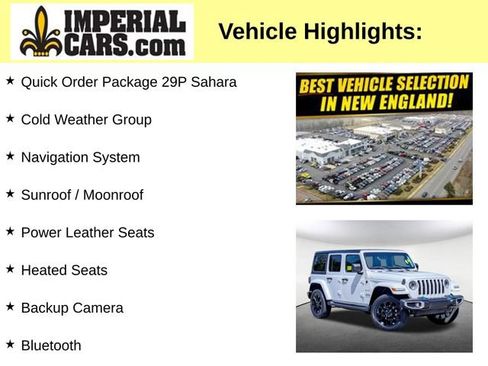 Used 2023 Jeep Wrangler Unlimited Sahara w/ Cold Weather Group AWD/4WD image 8