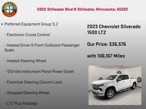 Used 2023 Chevrolet Silverado 1500 LTZ AWD/4WD image 20