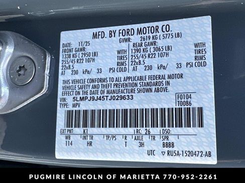 New 2026 Lincoln Nautilus Black Label image 40