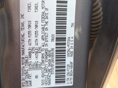 Used 2021 Toyota Tundra SR5 AWD/4WD image 13