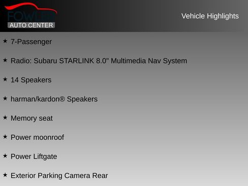 Used 2020 Subaru Ascent Touring w/ Popular Package #2A AWD/4WD image 9