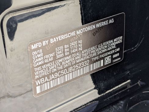 Used 2018 BMW 530e 530e iPerformance image 27