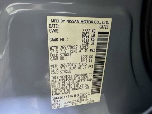 Used 2023 Nissan Frontier PRO-4X w/ Pro-4X Premium Package image 31