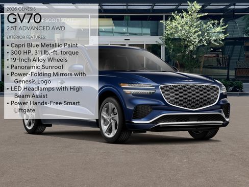 New 2026 Genesis GV70 2.5T Advanced AWD/4WD image 3