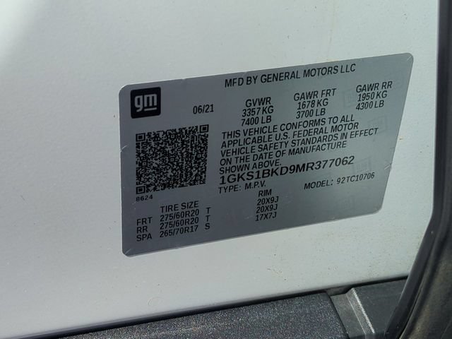 Used 2021 GMC Yukon SLT RWD image 34