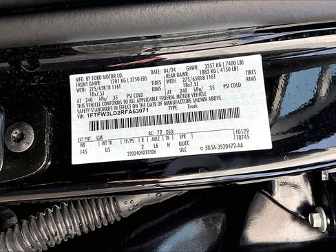 Used 2024 Ford F150 XLT w/ Mobile Office Package image 34