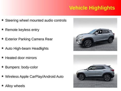 Used 2025 Chevrolet TrailBlazer LT AWD/4WD image 3