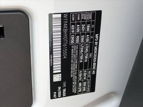 New 2026 Mercedes-Benz Sprinter 2500 image 17