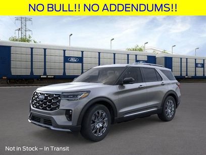 New 2026 Ford Explorer Platinum