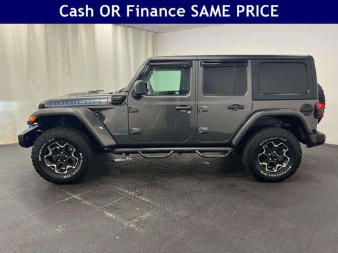Used 2023 Jeep Wrangler Unlimited Rubicon 4xe w/ Steel Bumper Group AWD/4WD image 9