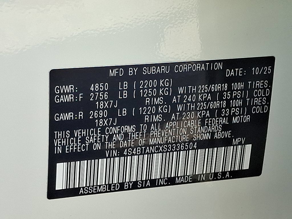 Certified 2025 Subaru Outback Limited AWD/4WD image 27