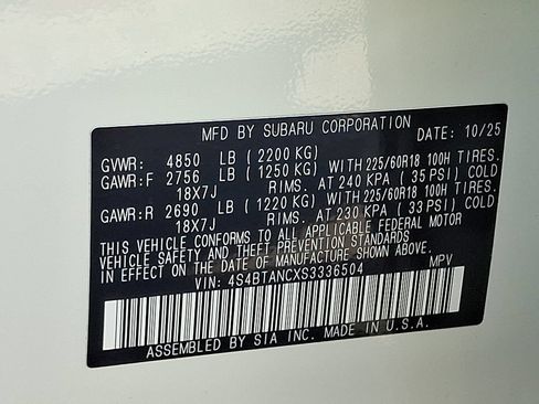 Certified 2025 Subaru Outback Limited AWD/4WD image 27