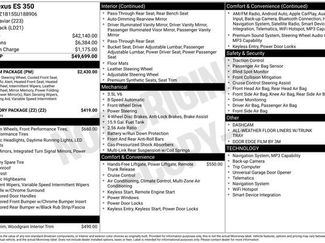 Used 2025 Lexus ES 350 w/ Premium Package video 1