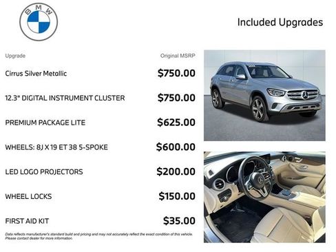 Used 2022 Mercedes-Benz GLC 300 4MATIC w/ Premium Package Lite image 3