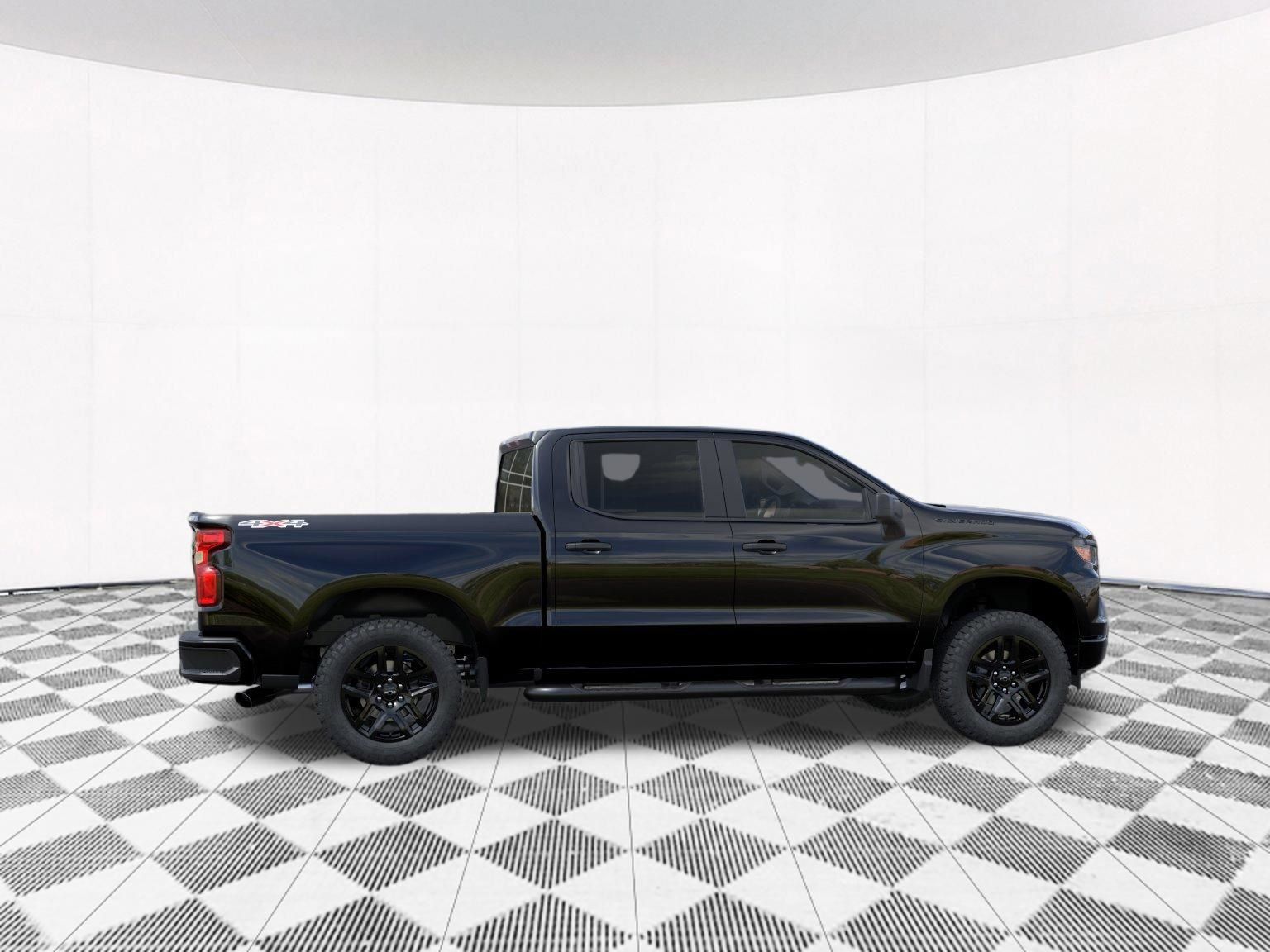 New 2026 Chevrolet Silverado 1500 Custom w/ Turbomax Blackout Package AWD/4WD image 11