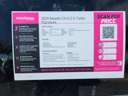 Used 2025 MAZDA CX-5 Signature AWD/4WD image 21