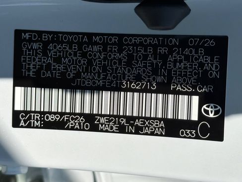New 2026 Toyota Corolla SE FWD image 37