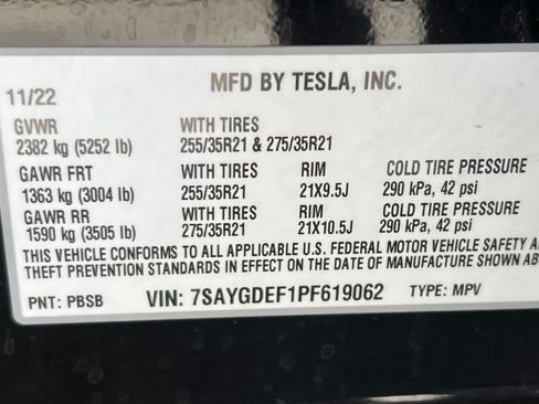 Used 2023 Tesla Model Y Performance AWD/4WD image 36