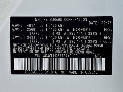 New 2026 Subaru Crosstrek 2.0i Premium image 29