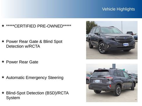 Certified 2025 Subaru Forester Premium image 5