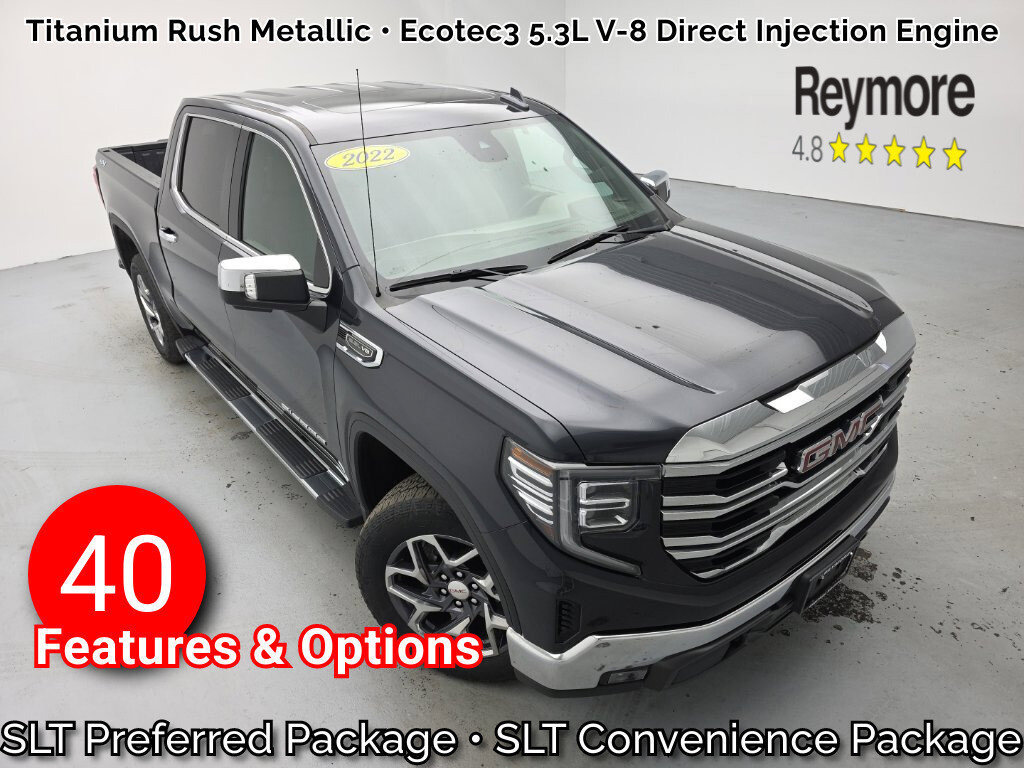 Used 2022 GMC Sierra 1500 SLT w/ SLT Convenience Package AWD/4WD image 1