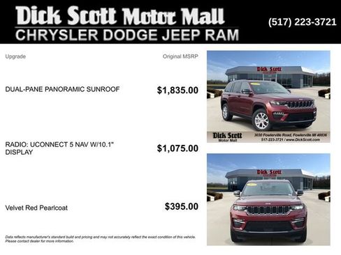 Used 2022 Jeep Grand Cherokee Limited AWD/4WD image 5