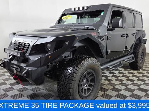 Used 2023 Jeep Wrangler Unlimited Rubicon w/ Xtreme 35 Tire Package AWD/4WD image 3