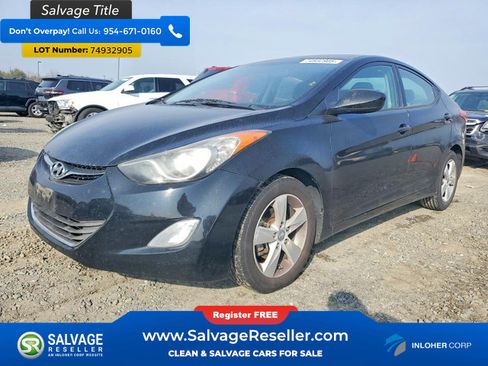 Used 2013 Hyundai Elantra GLS w/ Preferred Pkg FWD image 1