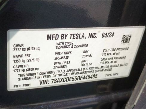 Used 2024 Tesla Model X AWD/4WD image 14