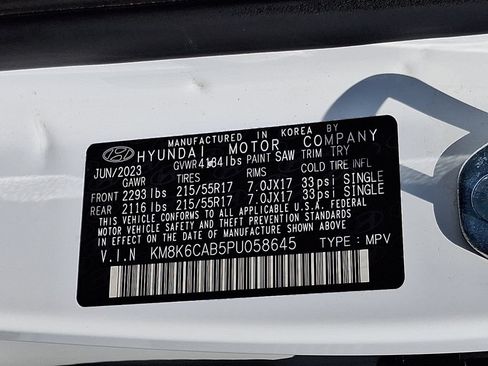 Certified 2023 Hyundai Kona SEL AWD/4WD image 28