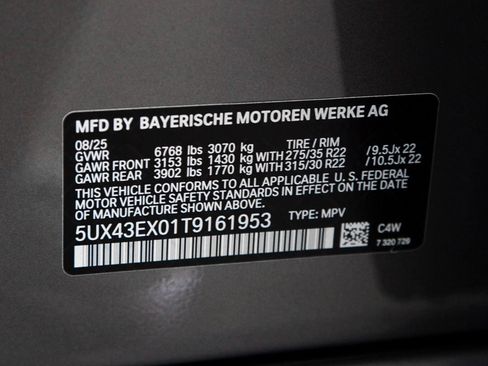 Used 2026 BMW X6 M60i AWD/4WD image 37