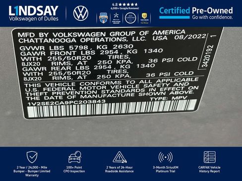 Certified 2023 Volkswagen Atlas Cross Sport SEL R-Line image 26