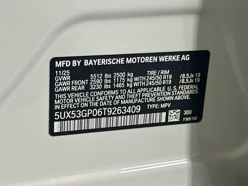 Used 2026 BMW X3 xDrive30i w/ Convenience Package AWD/4WD image 31