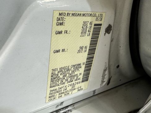 Used 2018 Nissan Altima 2.5 SR w/ SR Special Edition FWD image 12