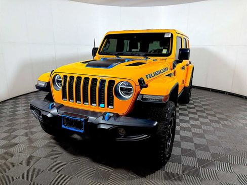 Used 2021 Jeep Wrangler Unlimited Rubicon 4xe w/ Cold Weather Group image 3