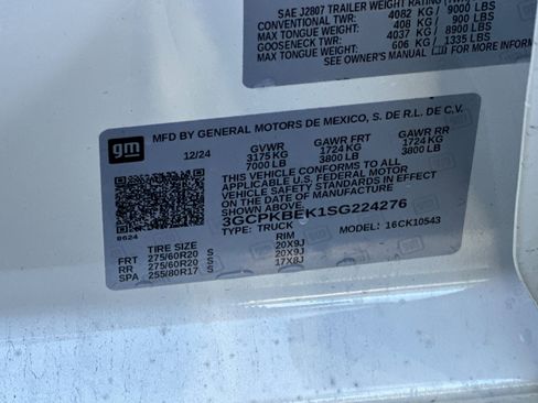 Certified 2025 Chevrolet Silverado 1500 Custom w/ LPO, Dark Essentials Package image 52