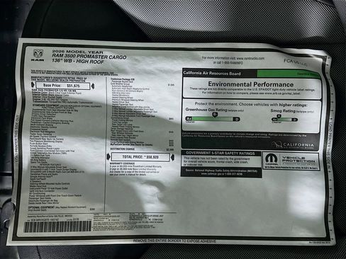 New 2026 RAM ProMaster 3500 w/ Cold Weather Group image 21