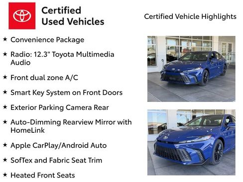 Certified 2026 Toyota Camry SE w/ Convenience Package FWD image 7