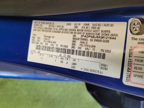 Used 2019 Ford Fiesta SE FWD image 33