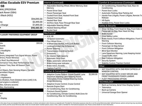 Used 2023 Cadillac Escalade ESV Premium Luxury image 3