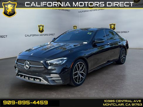 Used 2022 Mercedes-Benz E 350 Sedan w/ AMG Line Exterior image 1