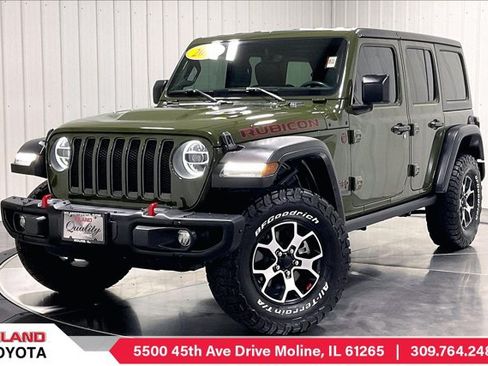 Used 2021 Jeep Wrangler Unlimited Rubicon AWD/4WD image 1